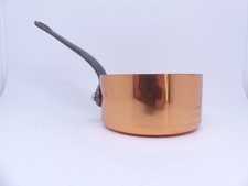 Kupfer Kasserolle Set Stieltopf Kupfertopf DM 9,8 cm Made in France Frankreich