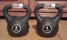 Kettlebells 2 Stück je 4 kg