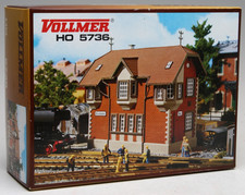 VOLLMER H0 5736 Bausatz Stellwerk Wiesbaden Ost in ungeöffneter OVP ABD-5038