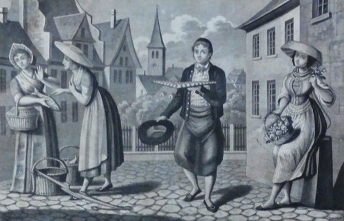 Aquatinta graphik 1836 - aquatinta,