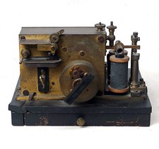 Uralter morse schreiber von - uralter, morse-schreiber
