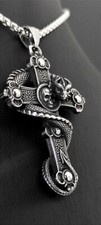 Totenkopf drache kreuz - drache,