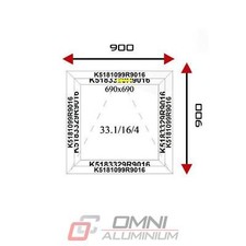 Alu Fenster nach Maß