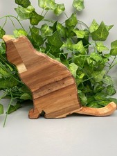 Holz Katze „sitzend“