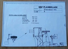 Modellwerft Bauplan Patrolboot Hellas Gebraucht