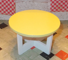 Bodo Hennig Runder Tisch Gelb