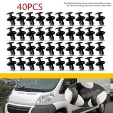 40x Spreizniete Clips Klipse