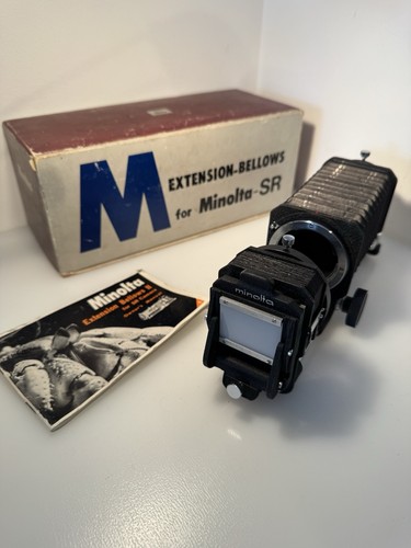 Minolta verlängerungsbalg - minolta, sr