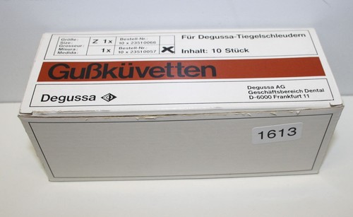 Degussa gußküvetten - , z