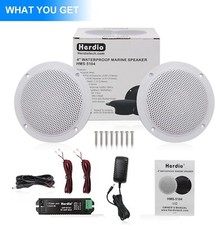 Herdio 2X 4" Marine Bluetooth
