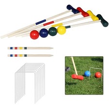 Krocket Croquet Gartenspiel