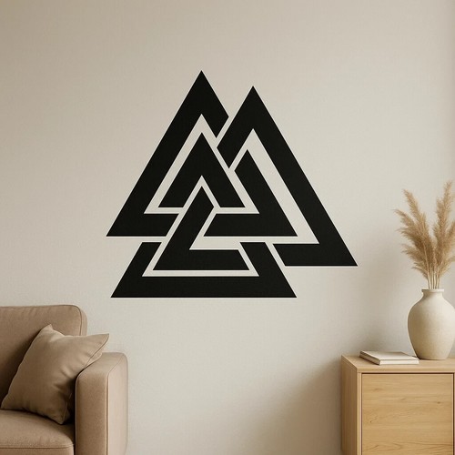 Valknut wandtattoo - valknut, –