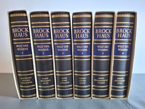 Brockhaus enzyklopädie die - enzyklopädie, *