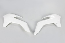 Kühlerverkleidung Tankspoiler radiator scoops passt an Ktm Sx 85 13-17 weiß