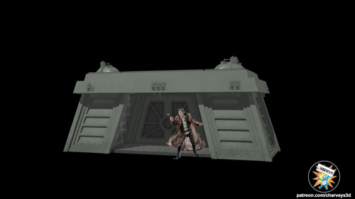 Endor schild generator diorama - schild,