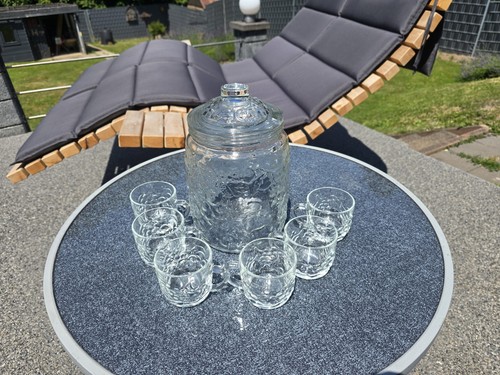 Bowle set aus glas - bowle, 6