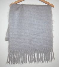 Mohair Wolle Schal 200 x 40cm