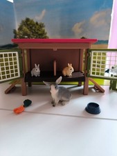 Schleich kaninchenstall 42420 - kaninchenstall,