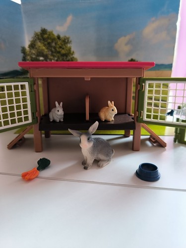 Schleich kaninchenstall 42420 - schleich,