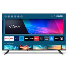 MEDION X15015 (MD 31641) 4K UHD Fernseher 125,7cm/50" Smart TV HbbTV PVR HDR E