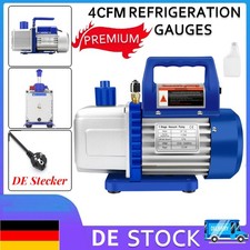 4CFM Vakuumpumpe Kompressor Pumpe 1/3HP Unterdruckpumpe Klimaanlage Pumpe