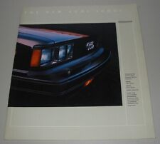 Auto Prospekt Brochure Audi