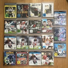 PS3 Spiele Konvolut 19x NFS, FIFA, TombRaider, Sonic u.vm. Playstation 3