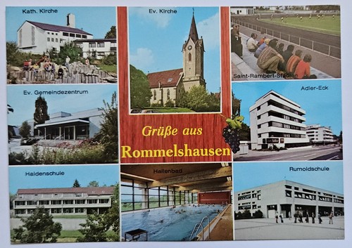 Alte postkarte 70er - alte,