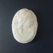 Antike Viktorianische Kamee Stein,Schmuckstein,geschnitzt