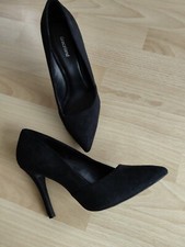 Damenschuhe, Schuhe  Pumps Gr 38 Schwarz, NEU 
