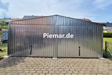 Blechgarage 5x6m doppelgarage - blechgarage,