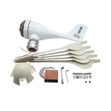 VEVOR Windgenerator 500W 12V mit MPPT Controller 5-Blatt Windturbine