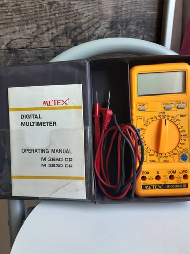 Multimeter digital metex m - ,