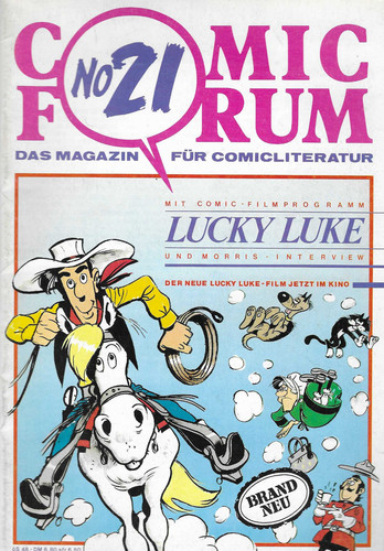 Comic forum 1983 lucky - nr.21,