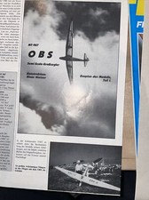 Bauplan für segelflugzeug - bauplan,