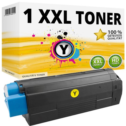 Xxl toner yellow - yellow, oki