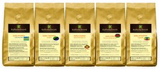 Afrika Kaffee Probierpaket 5x250g ♥ Frisch geröstetes Kaffee Probierset
