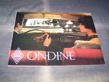 TOPRARITÄT Herrlicher Prestige Prospekt Renault Ondine von 1961 !!!