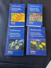 Exkursionsflora von Deutschland Band Bd 1 2 3 4 Flora Rothmaler Botanik Pflanzen