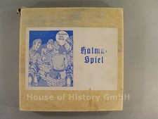 145554: Brettspiel HALMA-SPIEL als Ausgabe für die Wehrmacht, mit allen Figuren
