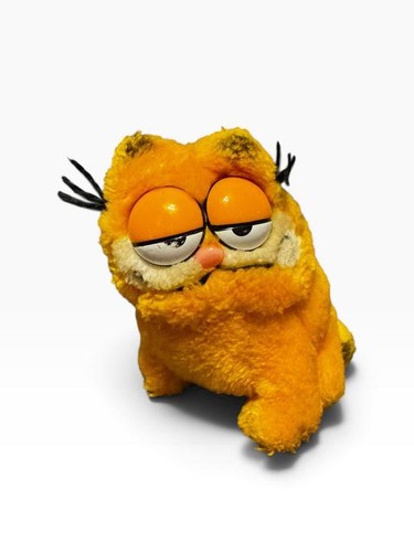 Garfield vintage plüschfigur - garfield,