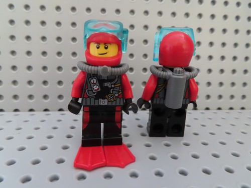 Lego figur city - lego, scuba