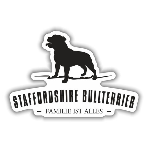 Aufkleber staffordshire - aufkleber,