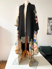 Antiker furisode kimono - kimono, seide