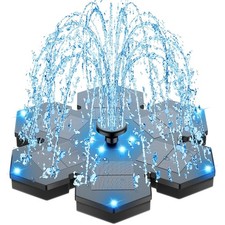 Solar Springbrunnen mit 12