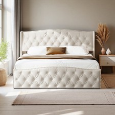 Boxspringbett Polsterbett 140/160x200  DoppelBettgestell mit Stauraum Lattenrost