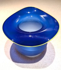 Erwin Eisch Vase blau mit
