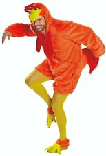 PxP 14101 Crazy Chicken Orange Erwachsenen Hahn Huhn Kostüm Gr. S M L XL