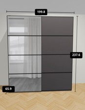 Ikea Pax Schiebetüren Schwebetüren Auli / Mehamn