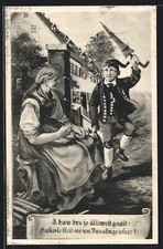 Künstler-AK Dusslingen